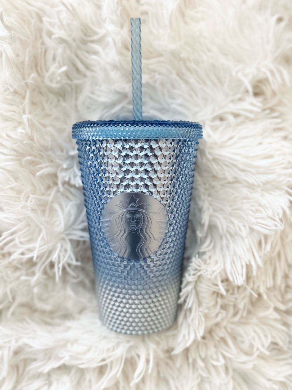 Starbucks Blue Ombre Grande Studded Tumbler - 16oz